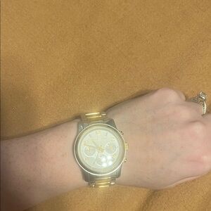 Michael Kors Gold and Silver Women's Watch